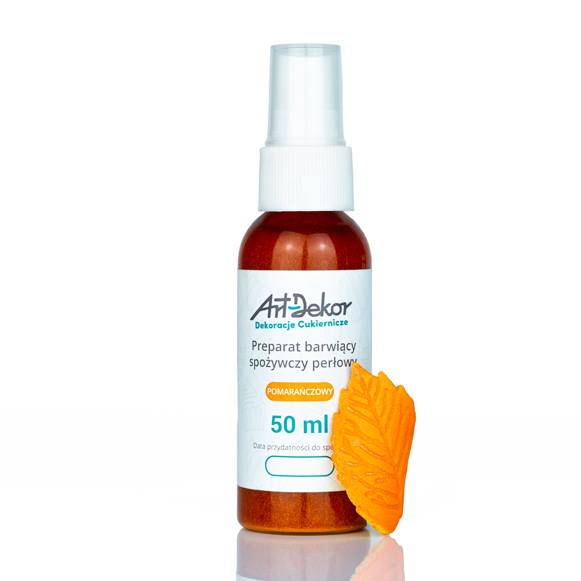 barwnik spożywczy pomarańczowy w aerozolu