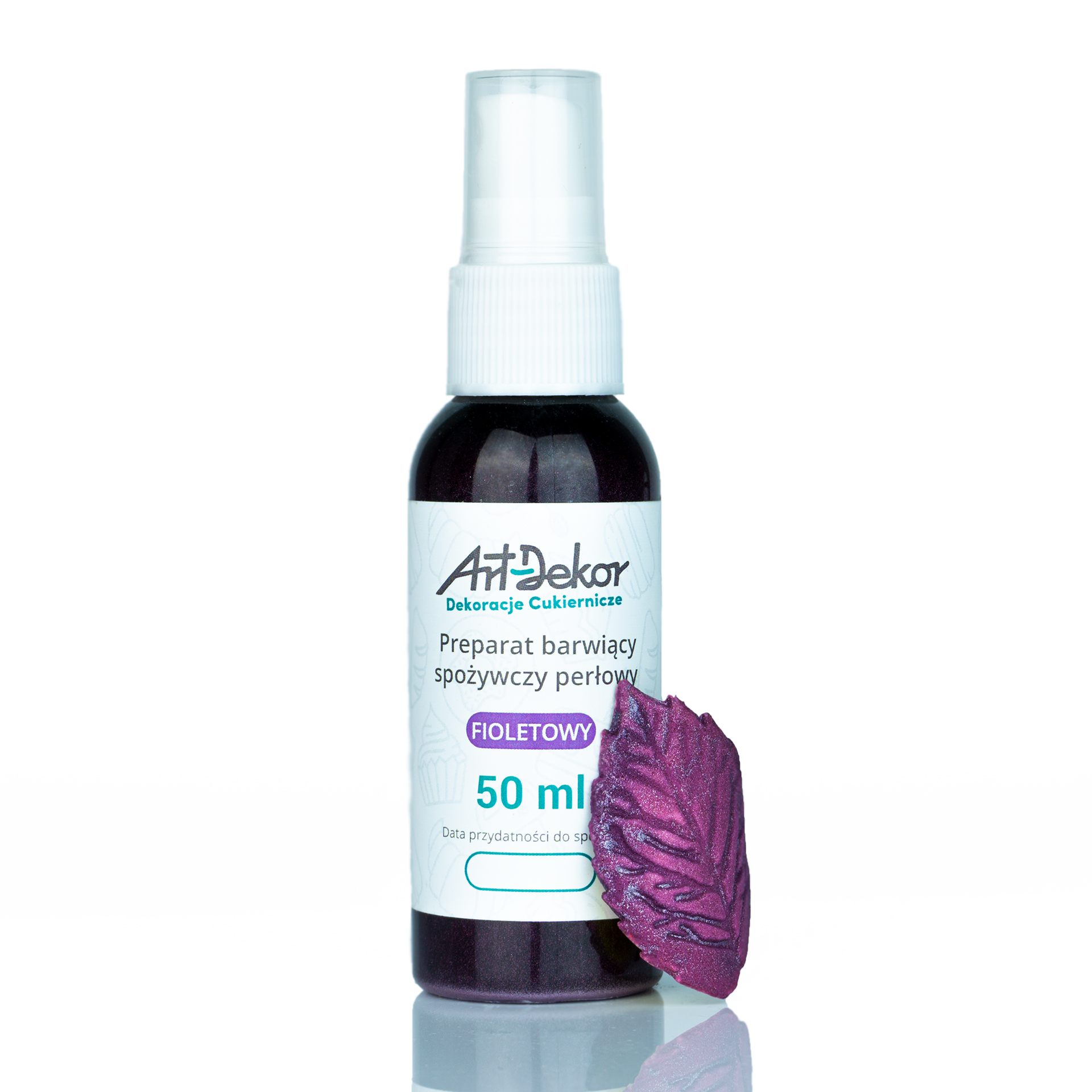 fioletowy barwnik spożywczy w sprayu