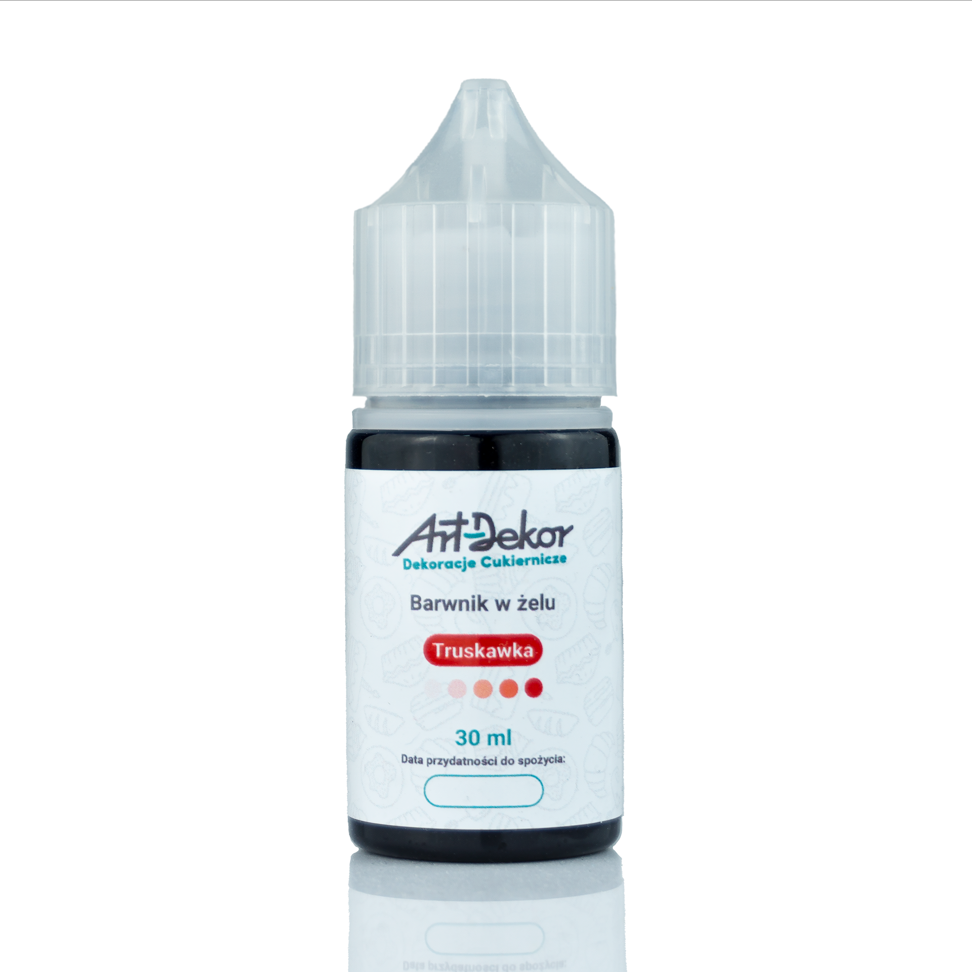 czerwony barwnik do masy cukrowej i kremów