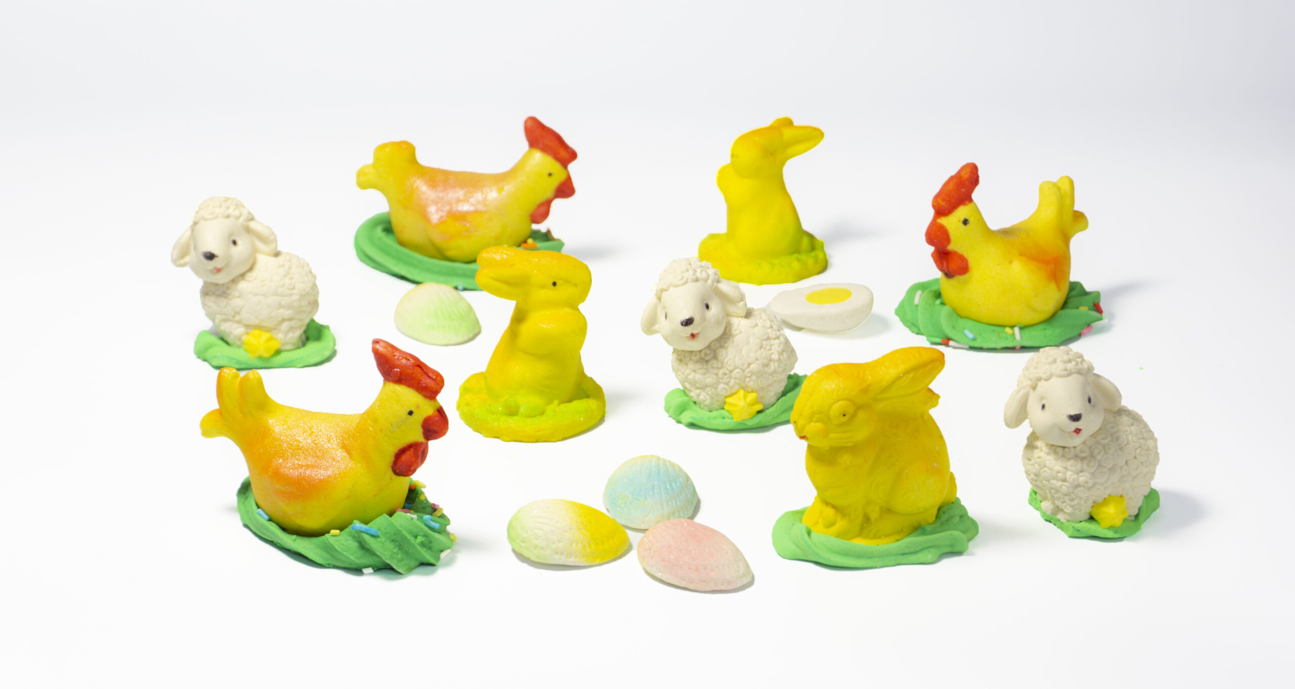 wielkanocne dekoracje cukrowe