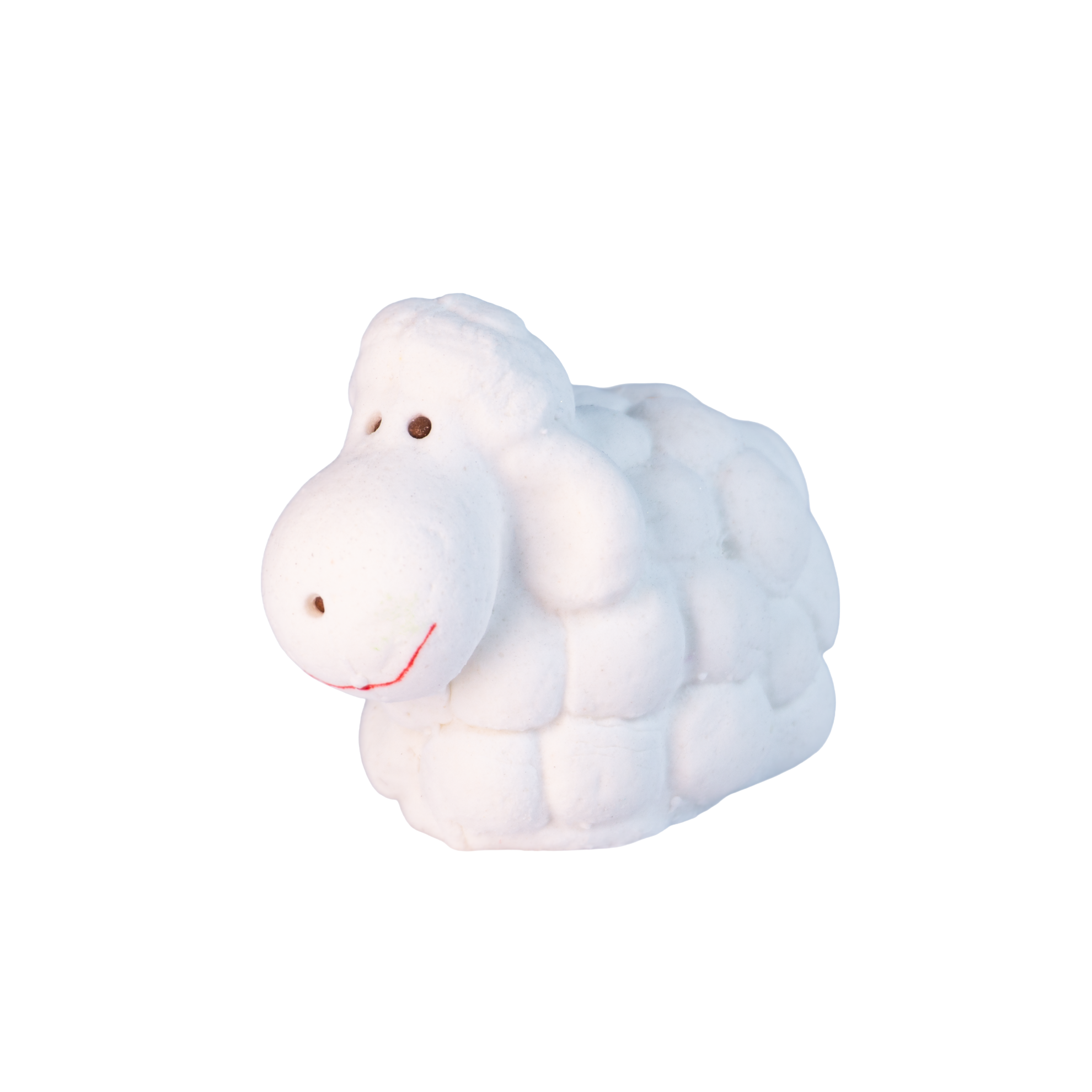 mały baranek z masy cukrowej ozdoba tortu