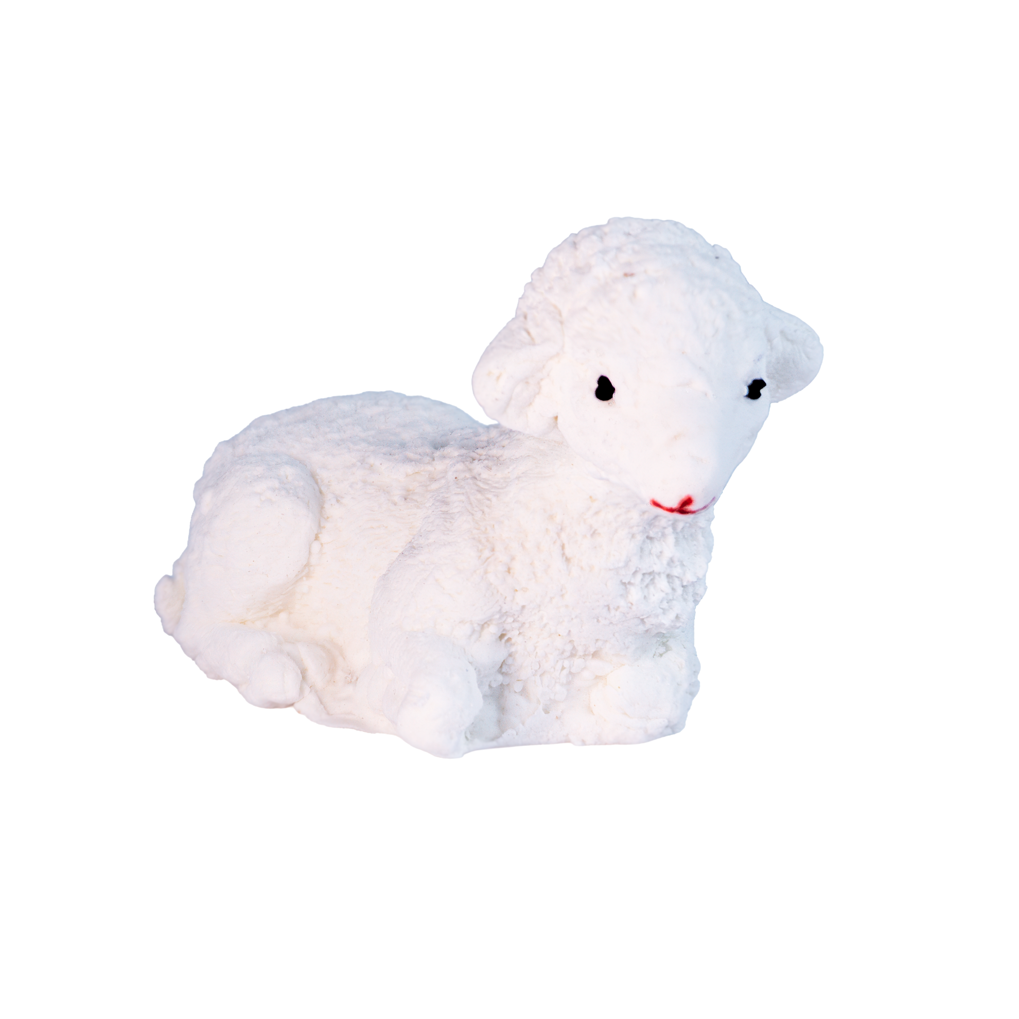 owieczka wielkanocna z masy cukrowej dekoracja na tort